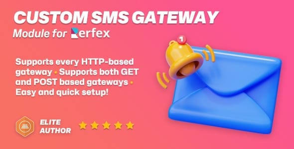 Custom SMS Gateway module for Perfex CRM - screenshot