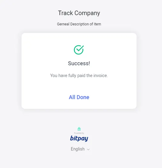 BitPay added as a Bitcoin payment option on a Perfex CRM invoice BitPay added as a Bitcoin payment option on a Perfex CRM invoice