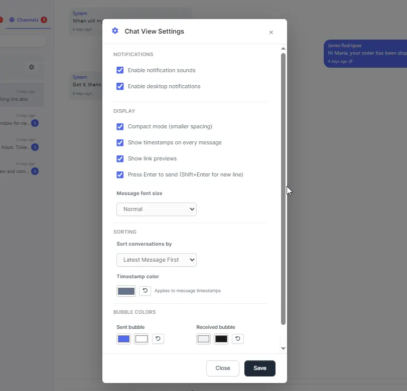 PulseChat Slack-style chat interface for staff and client messaging in Perfex CRM PulseChat Slack-style chat interface for staff and client messaging in Perfex CRM