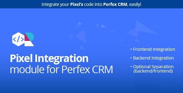 Facebook Pixel Integration module for Perfex CRM - screenshot