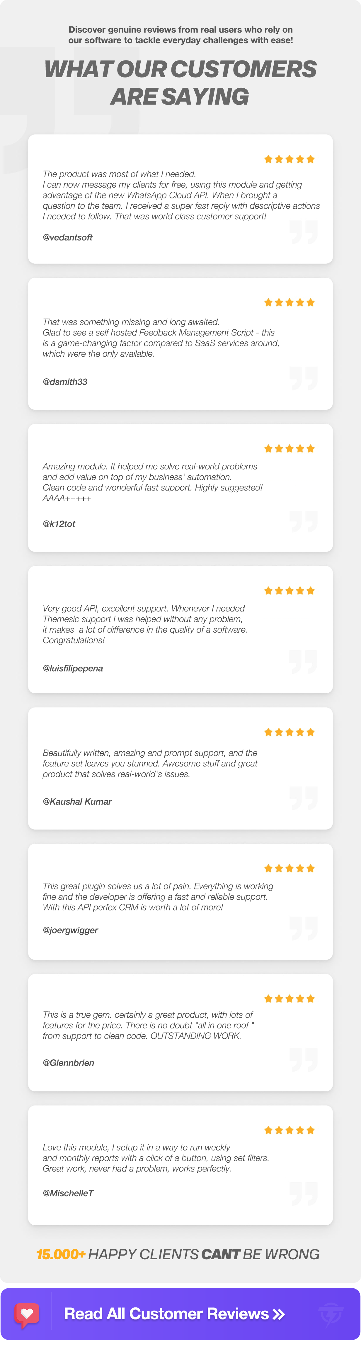 WhatsApp module for Perfex CRM - Support your clients and staff members through WhatsApp chat - 5