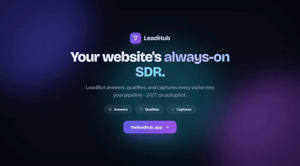 LeadHub - Multi-Tenant SaaS CRM with Lead Pipelines, Forms & Automations - 1