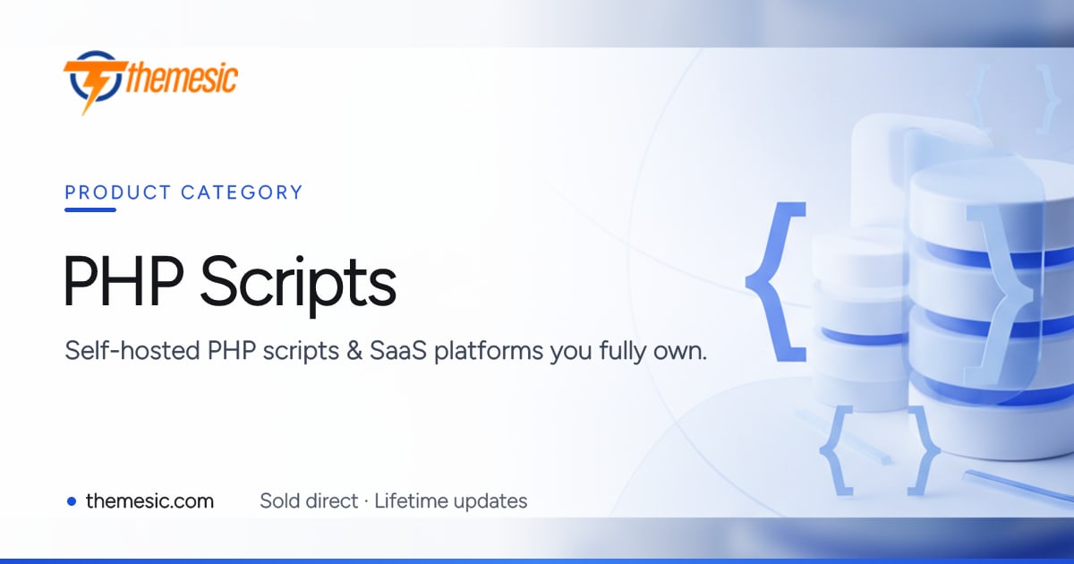 PHP Scripts · Themesic