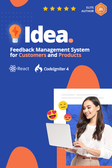Idea Feedback Management Script FMS CodeIgniter