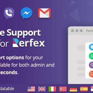 All-in-one Support module for Perfex - Provide client support through WhatsApp, Viber, Messenger