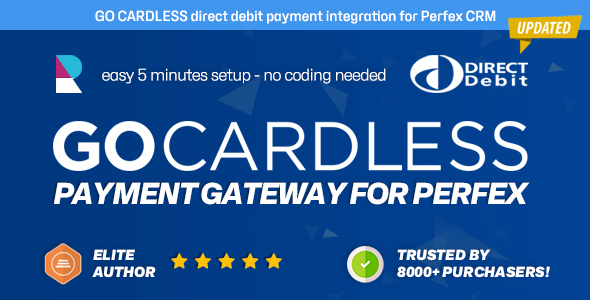GoCardless Payment Gateway for Perfex CRM