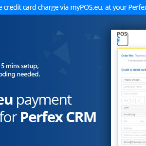 myPOS Payment Gateway for Perfex