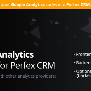 Google Analytics module for Perfex CRM