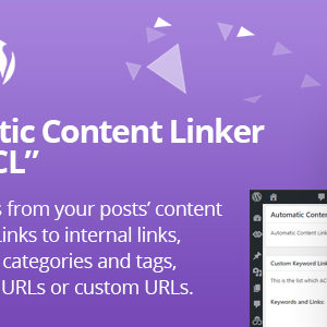 WordPress Automatic Content Linker (auto linking)