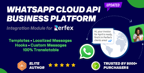 WhatsApp Cloud API Business Integration module for Perfex CRM