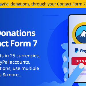 PayPal Donation plugin for Contact Form 7 - Accept Charity Payments and Donations through CF7