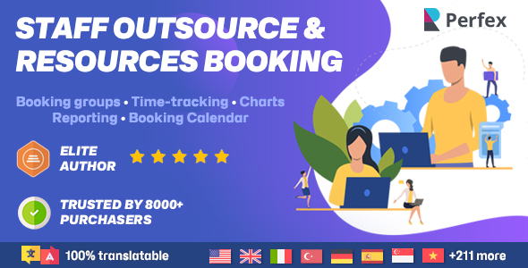 Staff Outsourcing & Resources Booking module for Perfex CRM - Outsource your employees