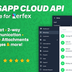 WhatsApp Cloud API Official Chat Module for Perfex CRM