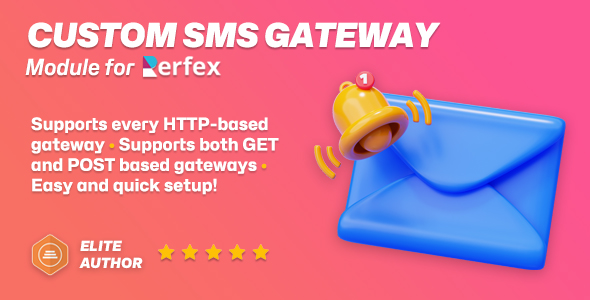 Custom SMS Gateway module for Perfex CRM